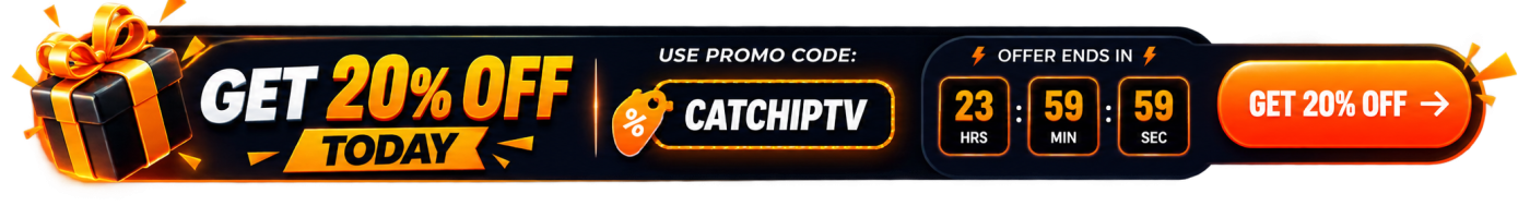 iptv promo code CATCHIPTV